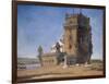 Tower of Belem, C. 1825-6-Charles Landseer-Framed Giclee Print