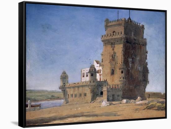 Tower of Belem, C. 1825-6-Charles Landseer-Framed Stretched Canvas