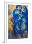 Tower of Blue Horses, 1913-Franz Marc-Framed Premium Giclee Print