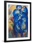 Tower of Blue Horses, 1913-Franz Marc-Framed Premium Giclee Print