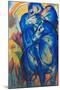 Tower of Blue Horses, 1913-Franz Marc-Mounted Premium Giclee Print