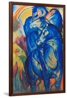 Tower of Blue Horses, 1913-Franz Marc-Framed Giclee Print