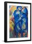 Tower of Blue Horses, 1913-Franz Marc-Framed Giclee Print