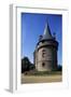 Tower of Bonnefontaine Castle, Antrain, Brittany, France-null-Framed Giclee Print