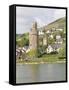 Tower of Braubach, Near Koblenz, the Rhine River, Rhineland-Palatinate, Germany, Europe-Olivieri Oliviero-Framed Stretched Canvas