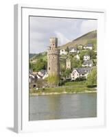 Tower of Braubach, Near Koblenz, the Rhine River, Rhineland-Palatinate, Germany, Europe-Olivieri Oliviero-Framed Photographic Print