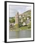 Tower of Braubach, Near Koblenz, the Rhine River, Rhineland-Palatinate, Germany, Europe-Olivieri Oliviero-Framed Photographic Print
