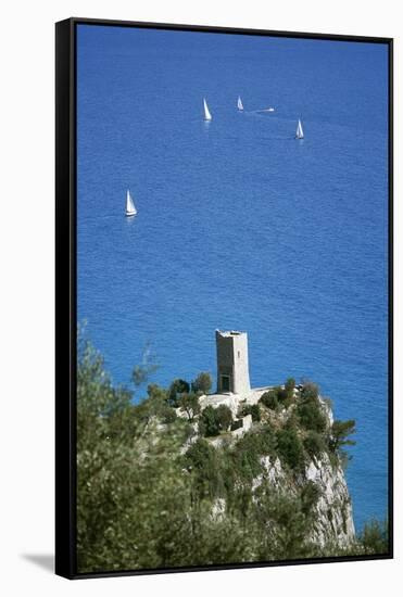 Tower of Capo San Donato-null-Framed Stretched Canvas
