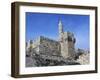 Tower of David Ancient Citadel-null-Framed Giclee Print