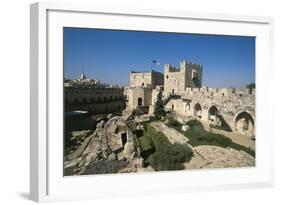 Tower of David (Founded in 2nd Century BC)-null-Framed Photographic Print