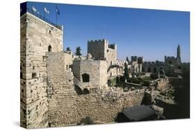 Tower of David (Founded in 2nd Century BC)-null-Stretched Canvas