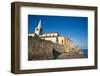 Tower of Euphrasian Basilica, Walkway around the Perimeter of Old Town, Porec, Croatia, Europe-Richard Maschmeyer-Framed Photographic Print