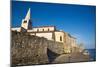 Tower of Euphrasian Basilica, Walkway around the Perimeter of Old Town, Porec, Croatia, Europe-Richard Maschmeyer-Mounted Photographic Print