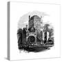 Tower of Franciscan Friary, Oxford, C1860-null-Stretched Canvas