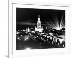 Tower of Jewels at Night-null-Framed Photographic Print