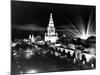 Tower of Jewels at Night-null-Mounted Photographic Print