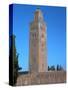 Tower of Koutoubia Mosque in Marrakech, 12th century-Abu Yusuf Yaqub al-Mansur-Stretched Canvas