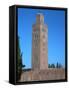 Tower of Koutoubia Mosque in Marrakech, 12th century-Abu Yusuf Yaqub al-Mansur-Framed Stretched Canvas