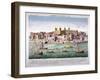 Tower of London, 1760-Jean Benoit Winckler-Framed Giclee Print