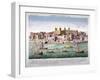 Tower of London, 1760-Jean Benoit Winckler-Framed Giclee Print