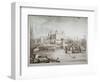 Tower of London, 1819-Daniel Havell-Framed Giclee Print