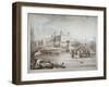 Tower of London, 1819-Daniel Havell-Framed Giclee Print