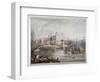 Tower of London, 1819-Daniel Havell-Framed Giclee Print