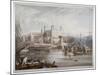 Tower of London, 1819-Daniel Havell-Mounted Giclee Print