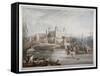 Tower of London, 1819-Daniel Havell-Framed Stretched Canvas