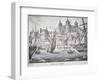 Tower of London, 1829-Nathaniel Whittock-Framed Giclee Print