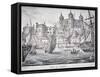 Tower of London, 1829-Nathaniel Whittock-Framed Stretched Canvas