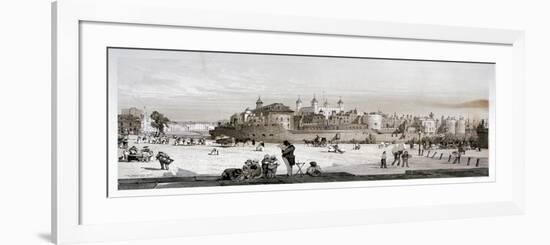 Tower of London, 1842-Thomas Shotter Boys-Framed Giclee Print