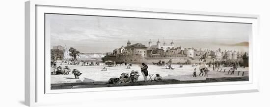Tower of London, 1842-Thomas Shotter Boys-Framed Giclee Print