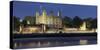 Tower of London, at Night, England, Great Britain-Rainer Mirau-Stretched Canvas