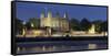 Tower of London, at Night, England, Great Britain-Rainer Mirau-Framed Stretched Canvas