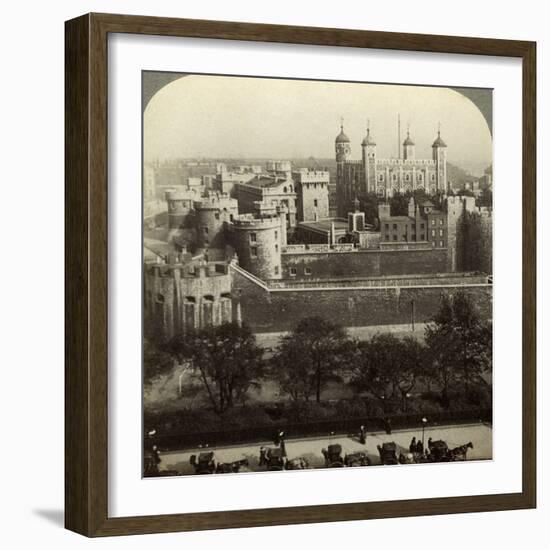 Tower of London, C Late 19th Century-Underwood & Underwood-Framed Photographic Print