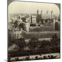 Tower of London, C Late 19th Century-Underwood & Underwood-Mounted Photographic Print