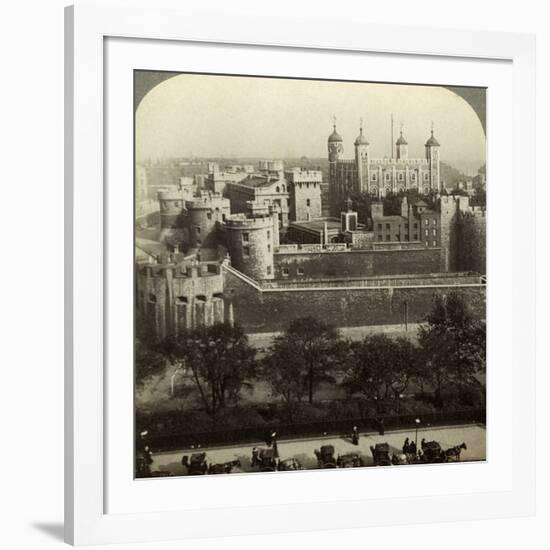 Tower of London, C Late 19th Century-Underwood & Underwood-Framed Photographic Print