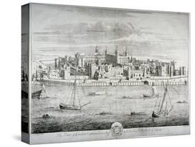 Tower of London, C1700-Johannes Kip-Stretched Canvas