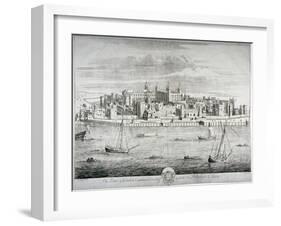 Tower of London, C1700-Johannes Kip-Framed Giclee Print