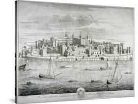 Tower of London, C1700-Johannes Kip-Stretched Canvas