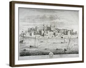 Tower of London, C1700-Johannes Kip-Framed Giclee Print