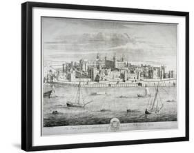 Tower of London, C1700-Johannes Kip-Framed Giclee Print