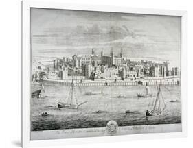 Tower of London, C1700-Johannes Kip-Framed Giclee Print