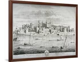 Tower of London, C1700-Johannes Kip-Framed Giclee Print