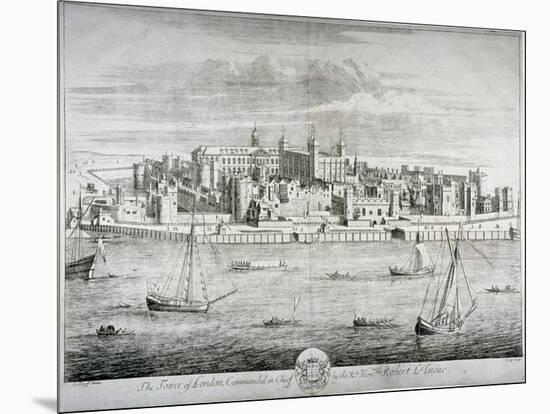 Tower of London, C1700-Johannes Kip-Mounted Giclee Print