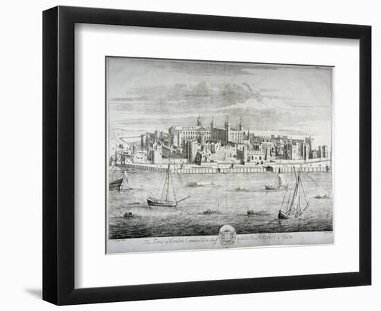 Tower of London, C1700-Johannes Kip-Framed Giclee Print