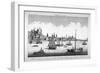 Tower of London, C1750-Balthasar Friedrich Leizelt-Framed Giclee Print