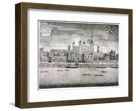 Tower of London, C1750-Sutton Nicholls-Framed Giclee Print