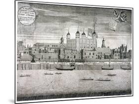 Tower of London, C1750-Sutton Nicholls-Mounted Giclee Print